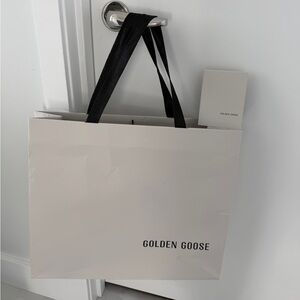 Golden Goose Shopping Bag and Receipt Holder PRICED TO SELL